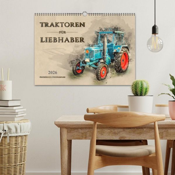 Produktbild: Traktoren f&uuml;r Liebhaber (Wandkalender 2026 DIN A3 quer), CALVENDO Monatskalender