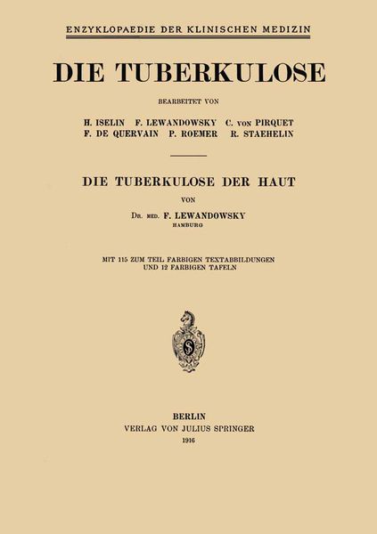 Produktbild: Die Tuberkulose der Haut