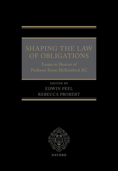 Produktbild: Shaping the Law of Obligations