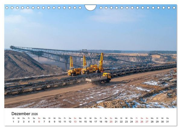 Produktbild: Bergbaulandschaften (Wandkalender 2026 DIN A4 quer), CALVENDO Monatskalender