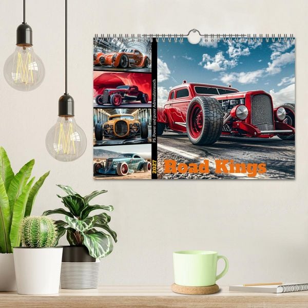 Produktbild: Road Kings (Wandkalender 2027 DIN A4 quer), CALVENDO Monatskalender