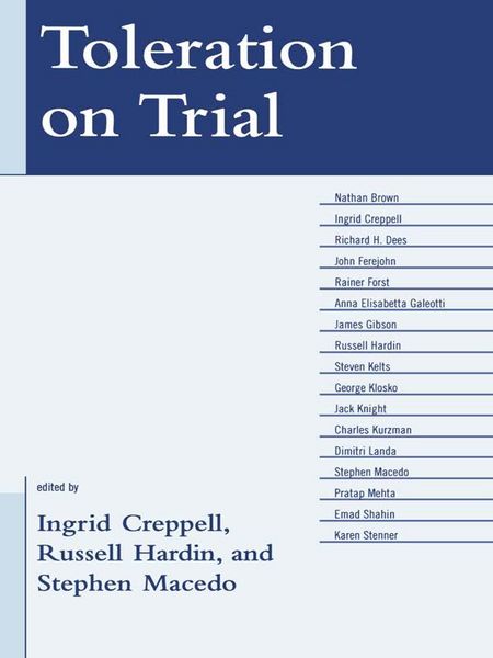 Produktbild: Toleration on Trial