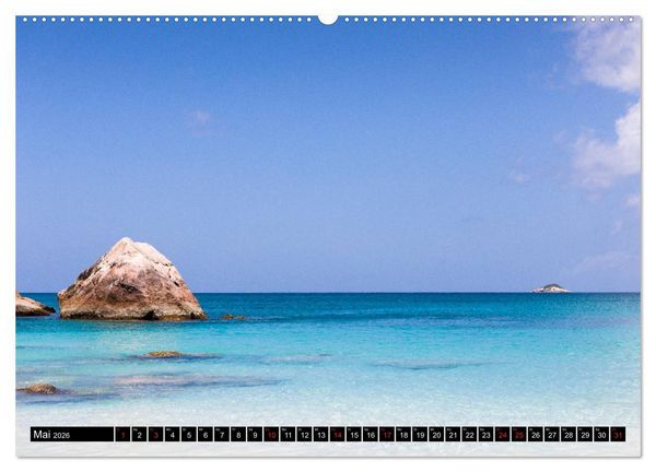 Produktbild: Seychellen. Sonneninseln - Mah&eacute;, La Digue, Praslin (Wandkalender 2026 DIN A2 quer), CALVENDO Monatskalender