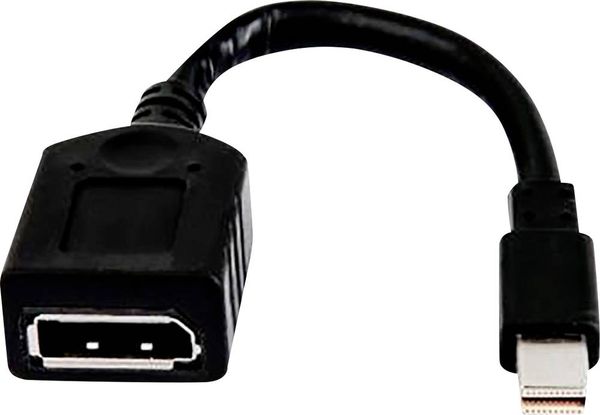 HP 2MY05AA DisplayPort Adapter [1x Mini-DisplayPort Stecker - 1x DisplayPort Buchse]