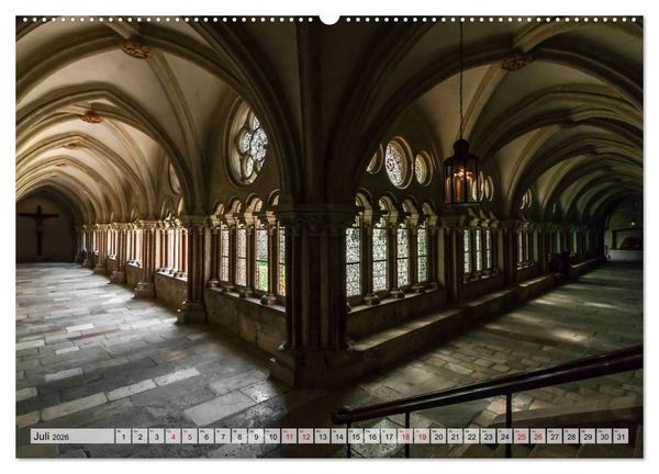 Produktbild: Stift Heiligenkreuz (hochwertiger Premium Wandkalender 2026 DIN A2 quer), Kunstdruck in Hochglanz