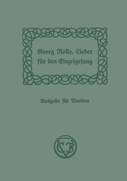 Produktbild: Lieder f&uuml;r den Einzelgesang