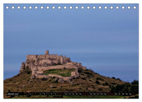 Produktbild: Slowakei - Reise durch das wilde Land (Tischkalender 2026 DIN A5 quer), CALVENDO Monatskalender