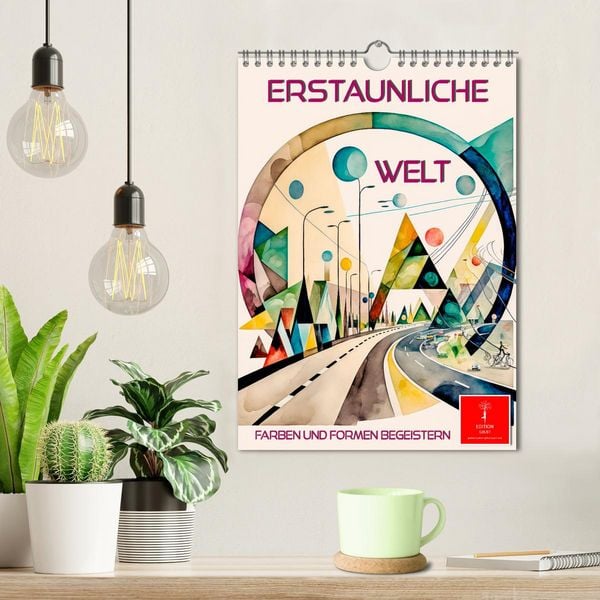 Produktbild: Erstaunliche Welt (Wandkalender 2026 DIN A4 hoch), CALVENDO Monatskalender