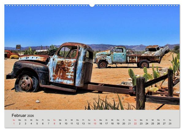 Produktbild: Rostige Autos. Faszination U.S. Wracks (hochwertiger Premium Wandkalender 2026 DIN A2 quer), Kunstdruck in Hochglanz