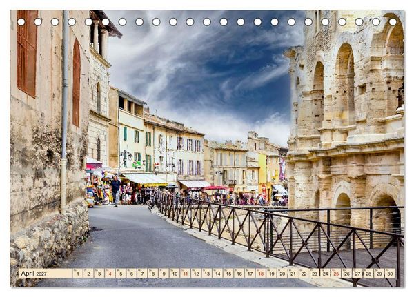 Produktbild: Provence. Licht und Lebensfreude (Tischkalender 2027 DIN A5 quer), CALVENDO Monatskalender