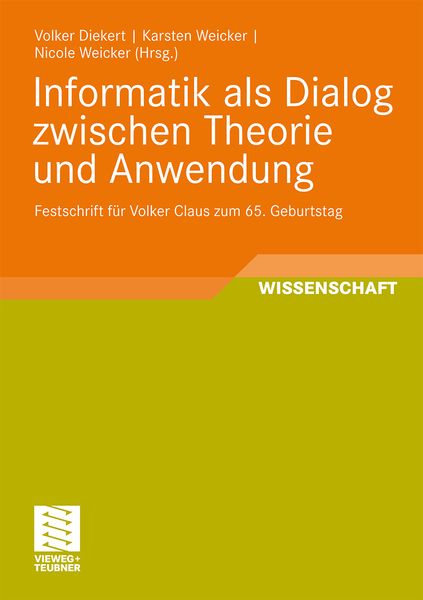 Produktbild: Informatik als Dialog zwischen Theorie und Anwendung