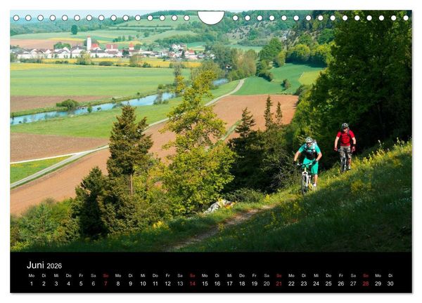 Produktbild: Mountainbike Abenteuer Deutschland (Wandkalender 2026 DIN A4 quer), CALVENDO Monatskalender