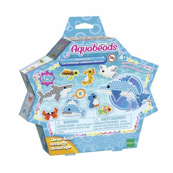 Produktbild: Bastelperlen Aquabeads Tiefsee-Set 2 Vorlagen 600 St&uuml;ck