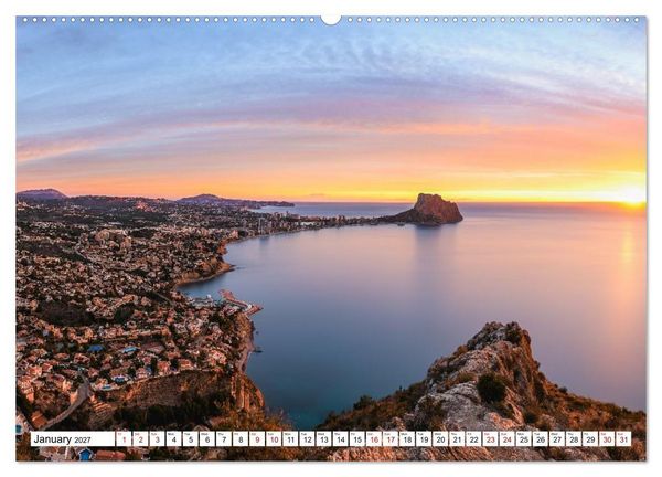 Produktbild: Amazing Costa Blanca (High Quality Premium Wall Calendar 2027 DIN A2 landscape),CALVENDO 12 Month Wall Calendar