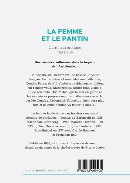 Produktbild: La Femme et le pantin