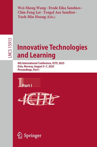 Produktbild: Innovative Technologies and Learning