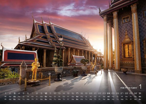Produktbild: Thailand - Land of Smiles - 2027 - Kalender DIN A3