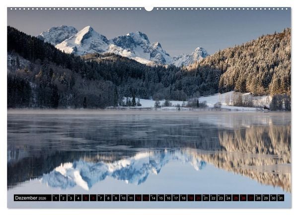 Produktbild: Seen im Werdenfelser Land (hochwertiger Premium Wandkalender 2026 DIN A2 quer), Kunstdruck in Hochglanz