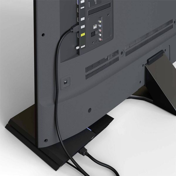 Produktbild: Goobay HDMI Anschlusskabel HDMI-A Stecker, HDMI-A Stecker 1.50 m Schwarz 61158 4K UHD, vergoldet, eARC HDMI-Kabel