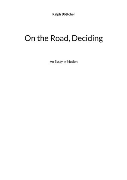 Produktbild: On the Road, Deciding