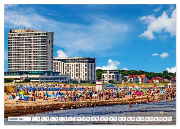 Produktbild: Sch&ouml;nes Mecklenburg-Vorpommern - Landschaften am Meer (Wandkalender 2026 DIN A2 quer), CALVENDO Monatskalender