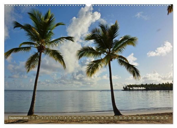 Produktbild: Samana - Palmen und Str&auml;nde (Wandkalender 2026 DIN A2 quer), CALVENDO Monatskalender