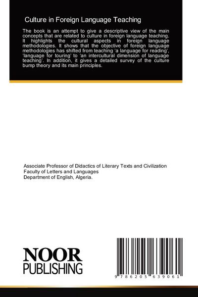 Produktbild: Culture in Foreign Language Teaching