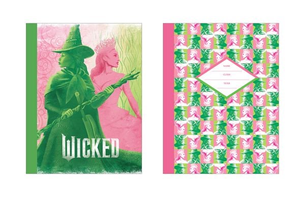 Produktbild: Wicked Pink & Green Composition Notebook Set (Set of 2)
