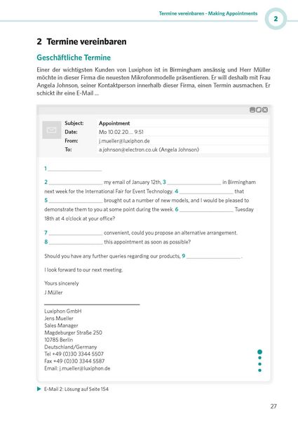 Produktbild: PONS B&uuml;rokommunikation Englisch