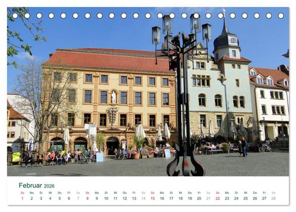 Produktbild: Residenzstadt GOTHA (Tischkalender 2026 DIN A5 quer), CALVENDO Monatskalender