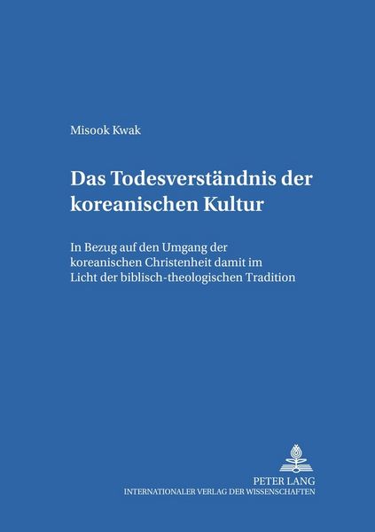 Produktbild: Das Todesverst&auml;ndnis der koreanischen Kultur