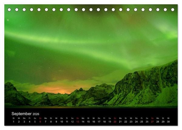 Produktbild: Norwegen (Tischkalender 2026 DIN A5 quer), CALVENDO Monatskalender