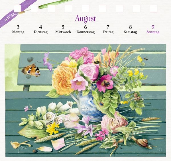 Produktbild: Kalender mit 53 Postkarten