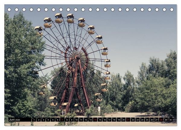 Produktbild: Chernobyl/Prypjat 2026 (Tischkalender 2026 DIN A5 quer), CALVENDO Monatskalender
