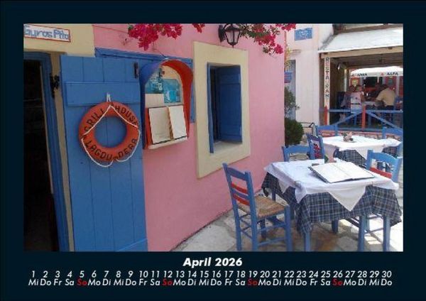 Produktbild: Griechenland 2026 Fotokalender DIN A5