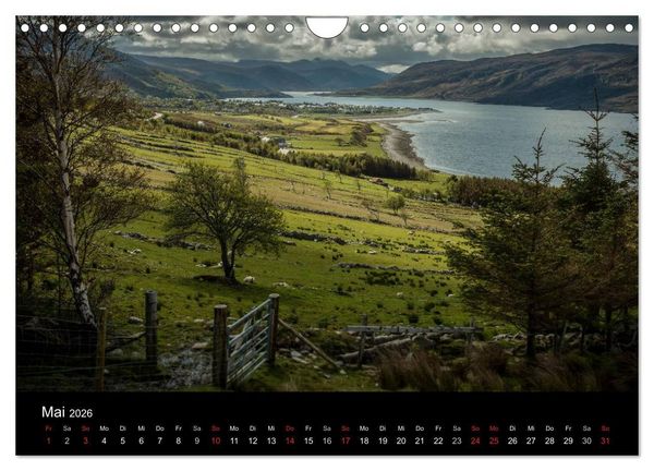 Produktbild: Die Highlands - Schottlands rauher Nordwesten (Wandkalender 2026 DIN A4 quer), CALVENDO Monatskalender