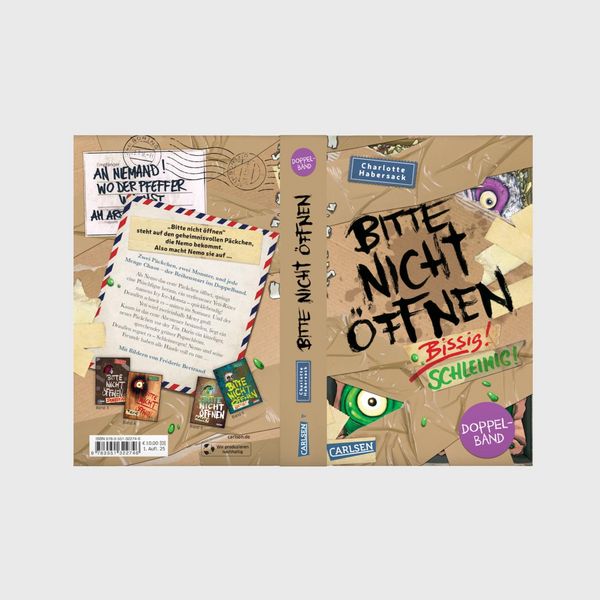 Produktbild: Bitte nicht &ouml;ffnen: Doppelband (Enth&auml;lt die B&auml;nde 1: Bissig!, 2: Schleimig!)