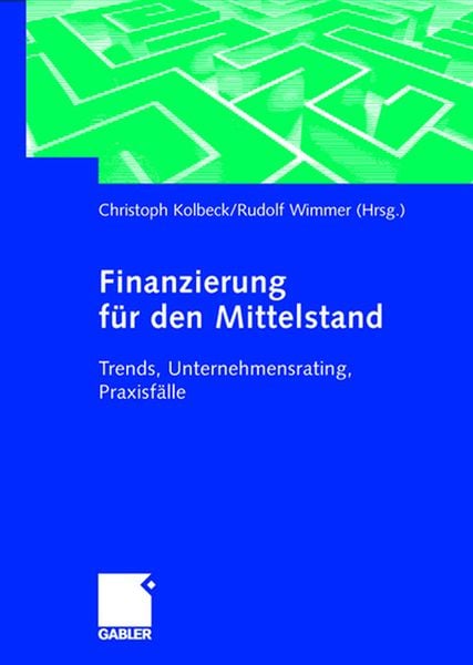 Produktbild: Finanzierung f&uuml;r den Mittelstand