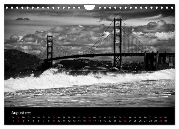 Produktbild: Architektur in Schwarz-Wei&szlig; (Wandkalender 2026 DIN A4 quer), CALVENDO Monatskalender
