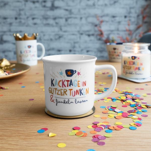 Produktbild: Tasse mit Motiv 'Kacktage'