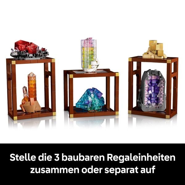Produktbild: LEGO Ideas 21362 Mineraliensammlung, DIY Modellbau Set f&uuml;r Erwachsene