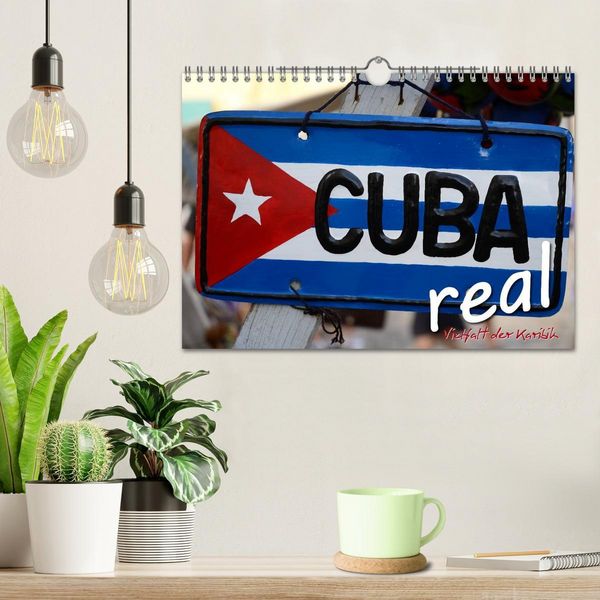 Produktbild: Cuba Real - Vielfalt der Karibik (Wandkalender 2026 DIN A4 quer), CALVENDO Monatskalender