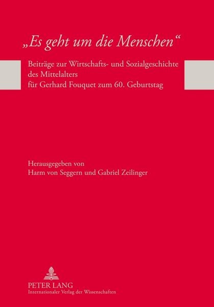 Produktbild: &laquo;Es geht um die Menschen&raquo;