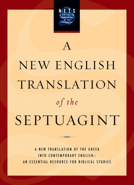 Produktbild: A New English Translation of the Septuagint