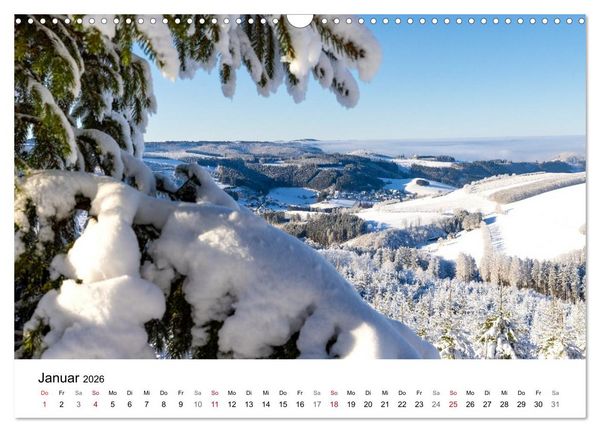 Produktbild: Westfeld-Ohlenbach - Wir feiern 50 Jahre Bundesgolddorf (Wandkalender 2026 DIN A3 quer), CALVENDO Monatskalender