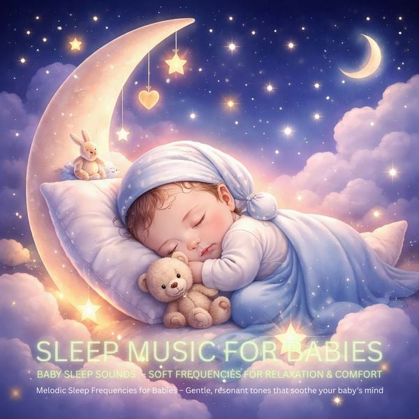 Produktbild: Sleep Music for Babies &ndash; Baby Sleep Sounds &ndash; Soft Frequencies for Relaxation & Comfort