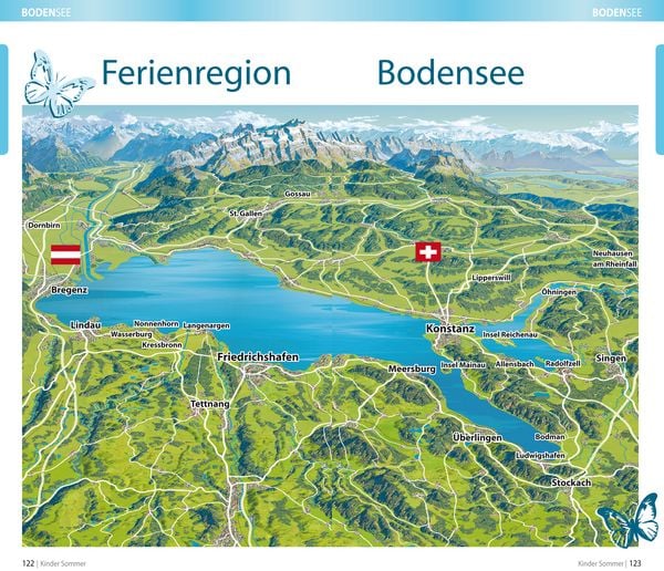 Produktbild: Kindersommer Reisef&uuml;hrer f&uuml;r Allg&auml;u Bodensee Oberschwaben