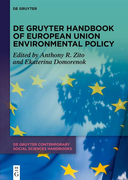 Produktbild: De Gruyter Handbook of European Union Environmental Policy