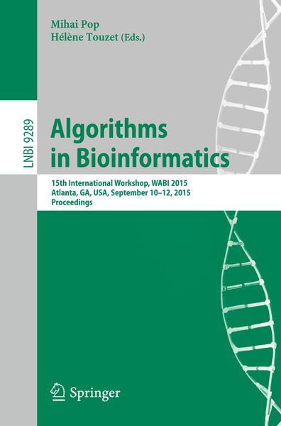 Produktbild: Algorithms in Bioinformatics