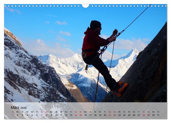 Produktbild: Gipfelabenteuer - wenn der Berg ruft (Wandkalender 2026 DIN A3 quer), CALVENDO Monatskalender